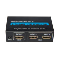 (METAL) Высокое качество V1.3 1080P 3D 2x1 HDMI Switcher 2Port HDMI Video Switch Splitter для HDTV DVD DV камеры